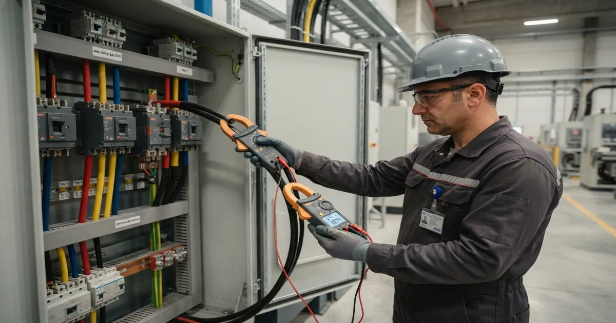 Elektrik Periyodik Kontrol Nedir? kapsamında yapılan ölçüm ve kontrol çalışması