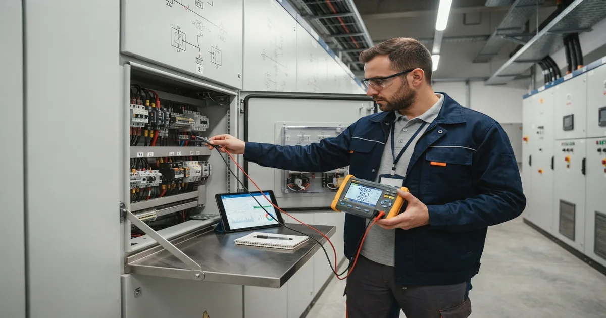 Elektrik Sektörü Haberleri ve Teknik Gelişmeler kapsamında yapılan ölçüm ve kontrol çalışması
