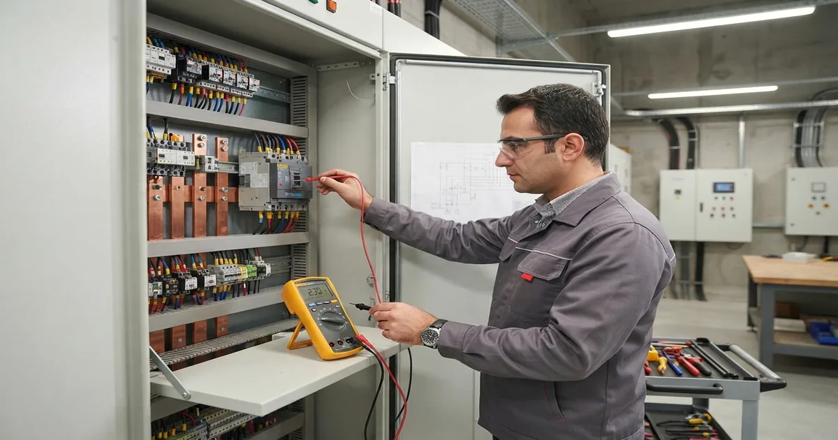 Elektrik Tesisat Projesi Nasıl Hazırlanır? kapsamında yapılan ölçüm ve kontrol çalışması