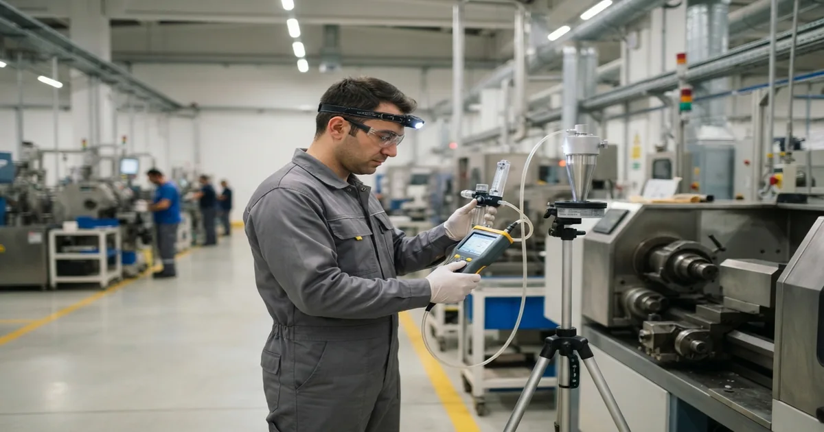 İş Hijyeni Ölçümü Nedir? kapsamında yapılan ölçüm ve kontrol çalışması